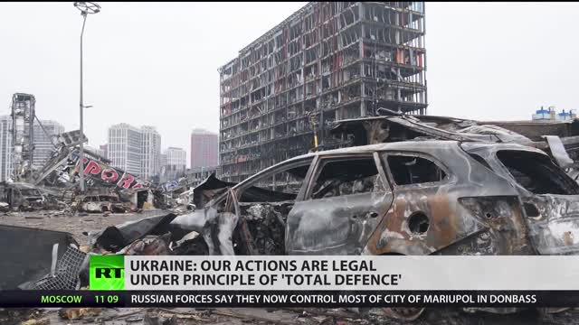 Ukraine defends use of residential buildings amid claims of using civilians as human shields