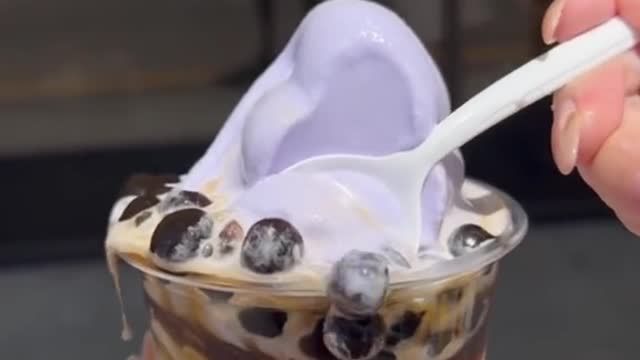 Have you had soft serve with boba?