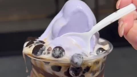 Have you had soft serve with boba?
