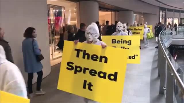 BREAKING : Shoppers in John Lewis, Edinburgh Awakened By Patriots - TNTV.