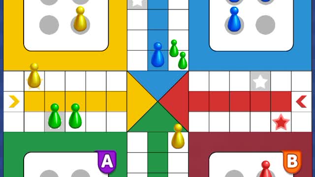 Playing in classic mode 2 vs 2 tournament in the game ludo club data (04/06/2022).