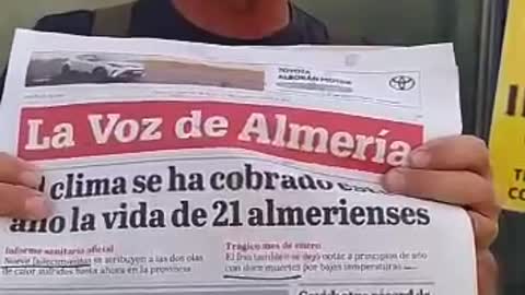 PRUEBA CLARA DE QUE LA PRENSA ES PARTE DE LA MENTIRA CLIMÁTICA.