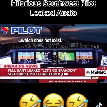 Must Watch! HILARIOUS Southwest Pilot Leaked Audio!!!
