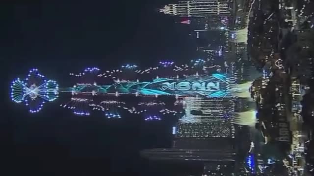 Dubai Burj Khalifa new year celebration 2022 part 1