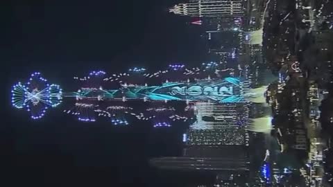 Dubai Burj Khalifa new year celebration 2022 part 1