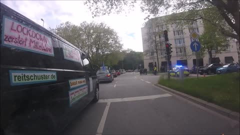 15.05.2021 Autokorso München - wieder als Biker