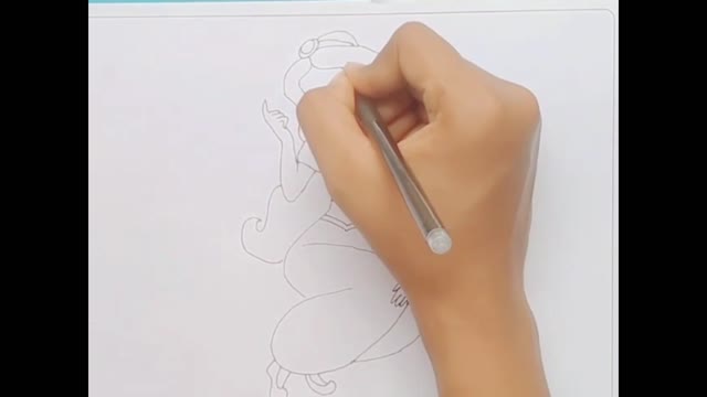 How to draw beautiful girl drawing.