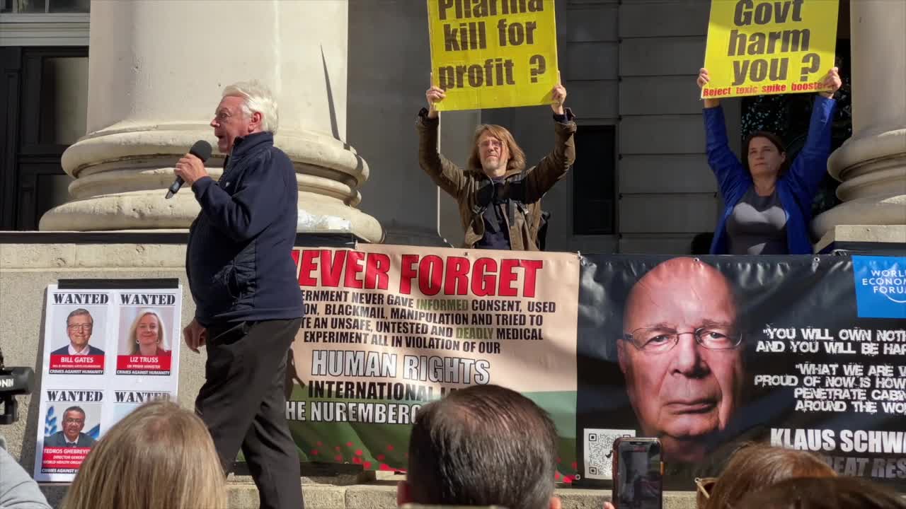 David Icke Speech From London Protest - 17th September 2022