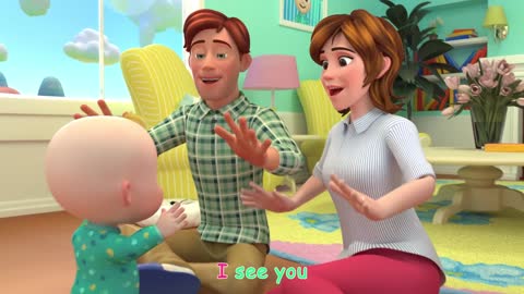 Peek A Boo | CoComelon Nursery Rhymes & Kids Songs