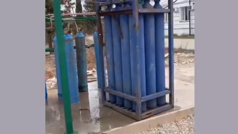 В Гудаутскую больницу завершена установка кислородной станции