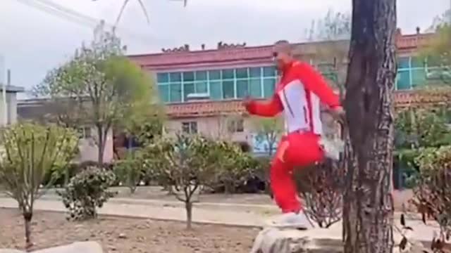 Amazing stunt