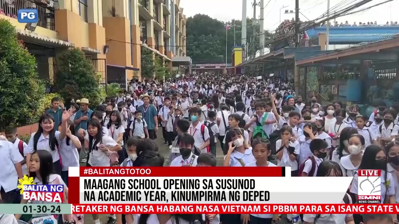 Maagang school opening sa susunod na academic year, kinumpirma ng DepEd