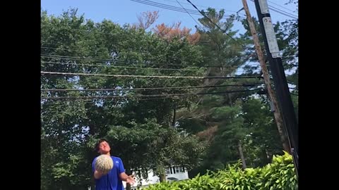 High-Flying Teen Bounces Wrong Off Trampoline and Has MASSIVE Wipe-Out