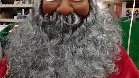 Found Black Santa Today.