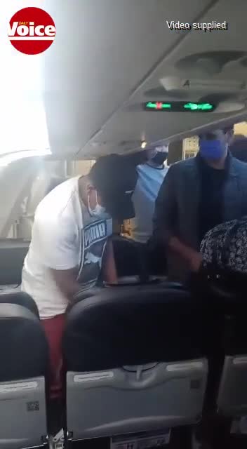 Bomb threat on plane