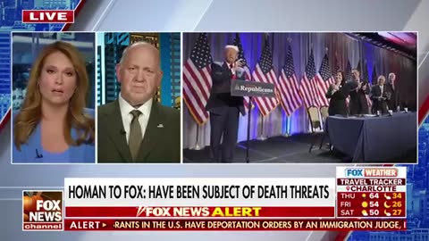 Tom Homan on facing threats_ 'The hate media' doesn't help