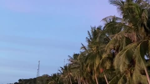 Beach sunset morning views diu