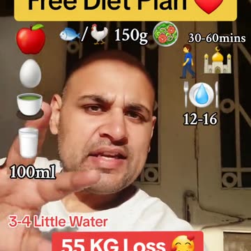 To achieve your ideal weight