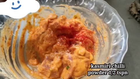 Add The Kasmiri Chillipowder To Mix,And Heat The Oil