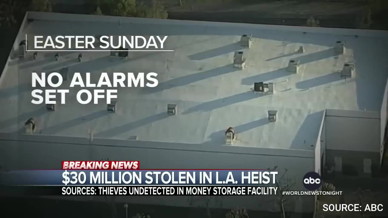 Burglary Crew Gets Away With $30 Million Easter Heist In One Of LA’s Largest Heists Ever