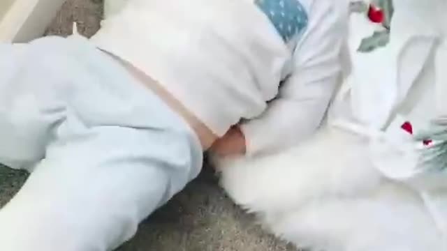 Which tree did he live behind her?