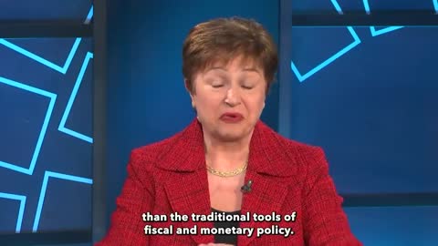 Transhumanist agenda for the economy. The head of the IMF Kristalina Georgieva.