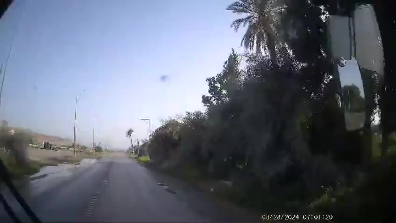 Dashcam footage shows the moment of the shooting attack against one of the