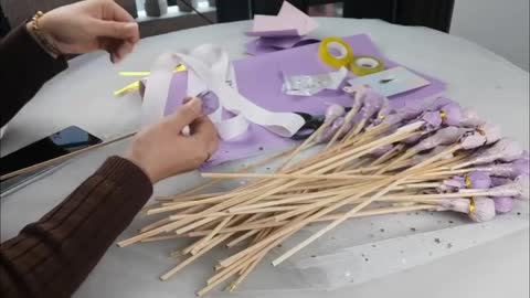 Lollipop bouquet tutorial/4