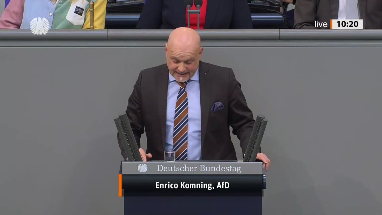 Enrico Komning Rede vom 26.04.2024 – Wirtschaftspolitik der Bundesregierung