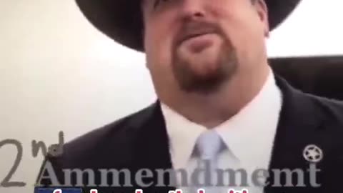 A TRUE 2ND AMENDMENT SHERIFF