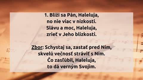 140. Blíži sa Pán