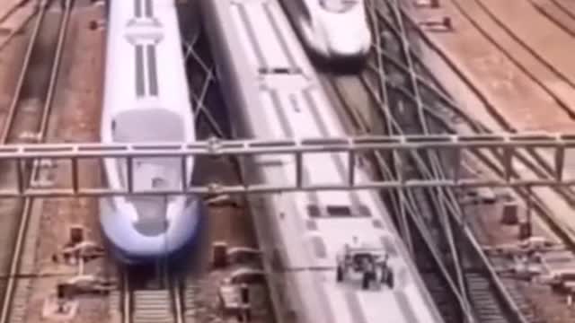 Best train video #shorts japan train accident case #accident #train challenge