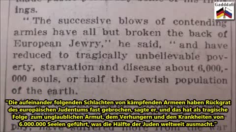 Amerikanische Zeitungsartikel zwischen 1915-1940 zu WWII 6 Millionen