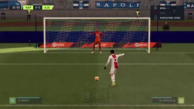 FIFA 22: Napoli vs Ajax gameplay