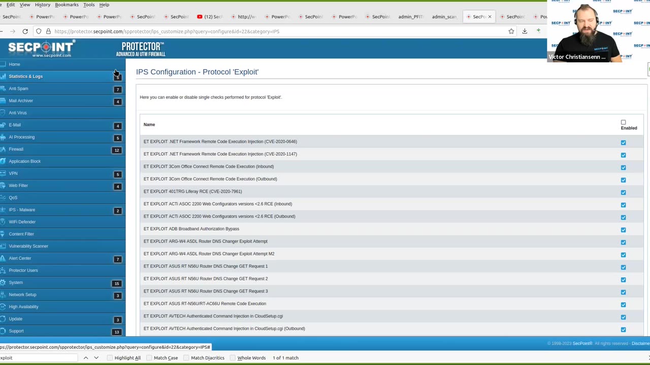 SecPoint Protector UTM Firewall Intrusion Prevention System IPS