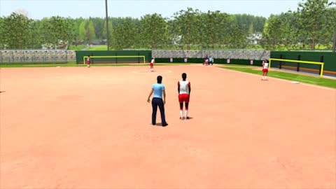 2 Umpire - Runner on 2B - Starting Position