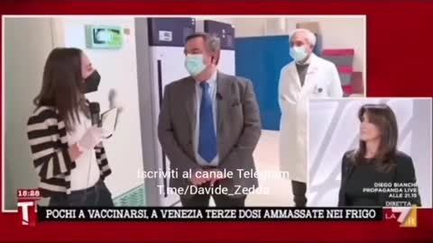 Venezia: nessuno vuole più vaccinarsi, terze dosi ammassate nei frigo.