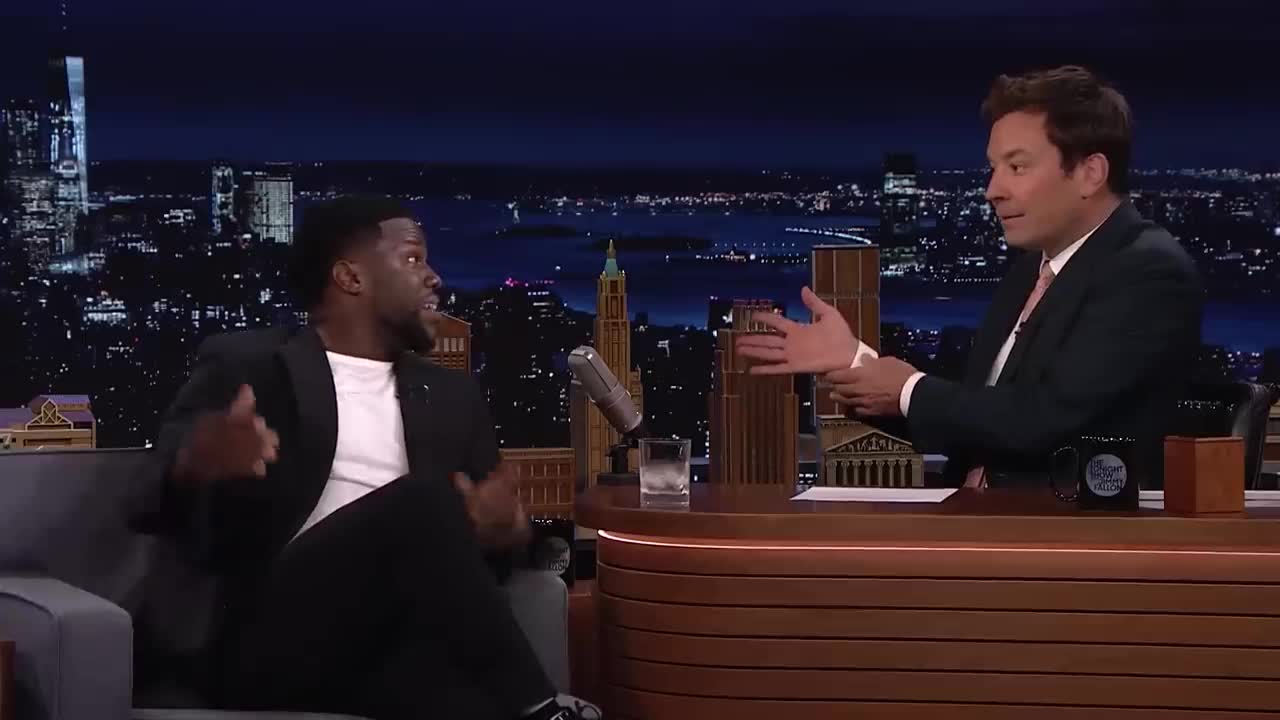 Kevin Hart Thinks Dwayne Johnson Wanted to Kill Him in Their Tortilla Slap Challenge _ Tonight Show