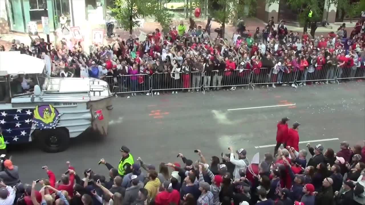 The Week of the 2013 World Series in Boston - Arty 84 at Game 1 & the Parade