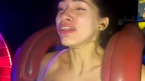 Jumping jhula # girls # bra Gard remove by air