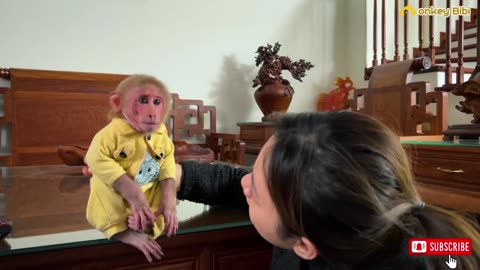 Bibi Sad and Crying had to leave with dad