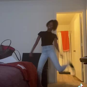 Daughter dancing