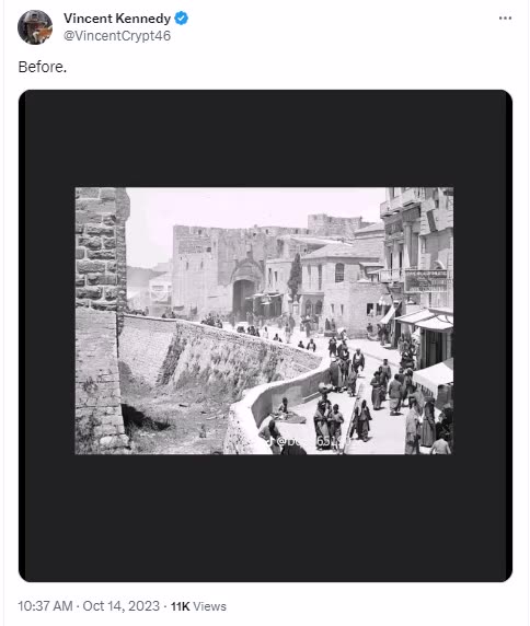 Palestine was not an empty piece of land before Israel.