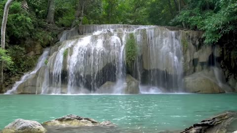 This waterfall is really beautiful