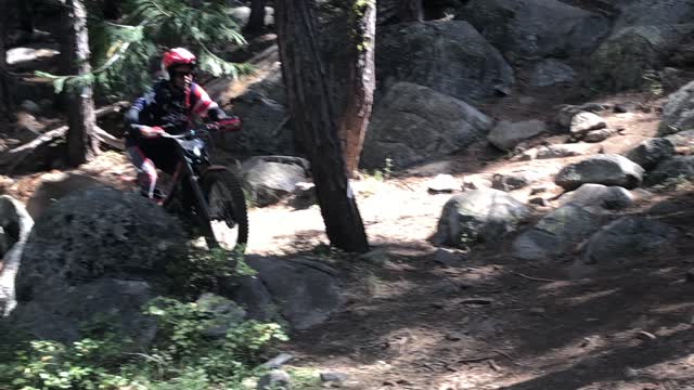 3D Moto trials team old man