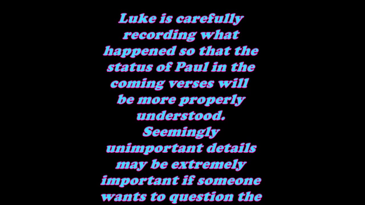The Book of Acts 23:34 - Daily Bible Verse Commentary