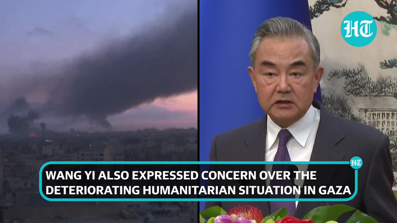 'Palestine Has A Right To...': China Blasts Israel's 'Violent Acts' Against Gaza Civilians | Watch