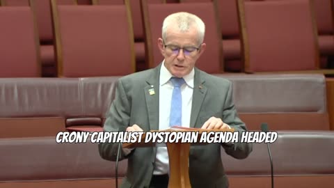 Powerful speech by senator Malcolm Roberts