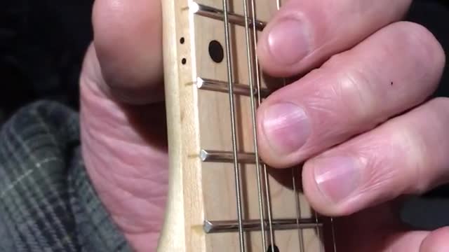 Using 4 fingers to play 5 frets across 3 strings