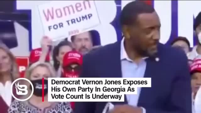 Democrat Vernon Jones Tells it like it is.